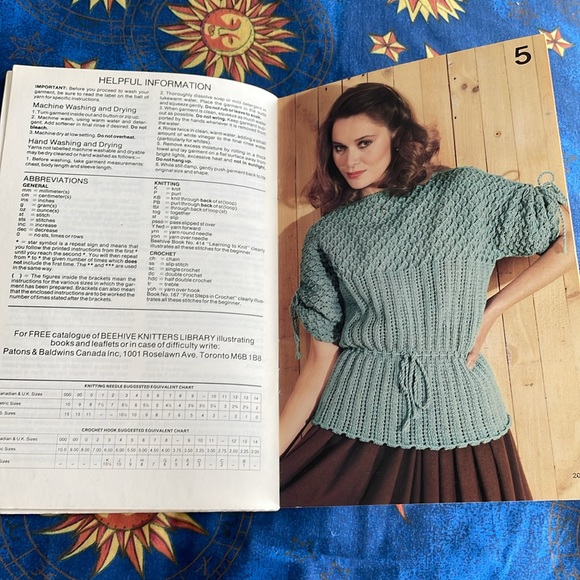 Vintage 1980’s knitting patterns - Picture 4 of 7